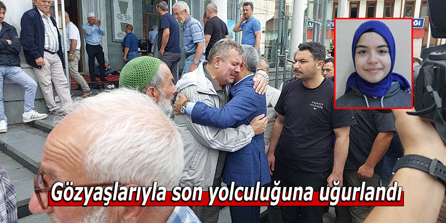 Gözyaşlarıyla son yolculuğuna uğurlandı