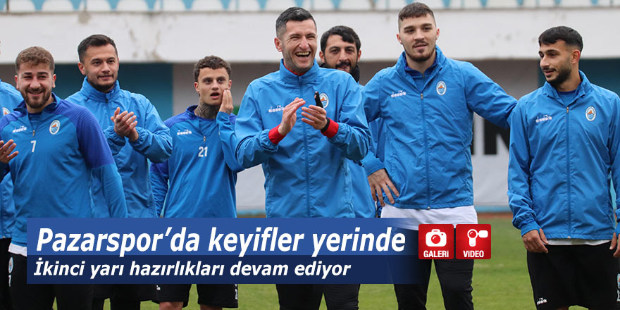 Pazarspor 2. yarıya bileniyor