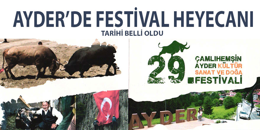 Ayder festivale hazırlanıyor