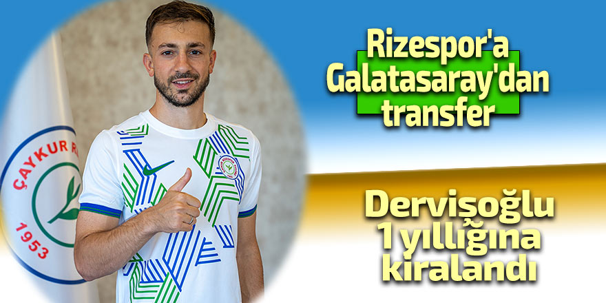 Rizespor'a Galatasaray'dan transfer