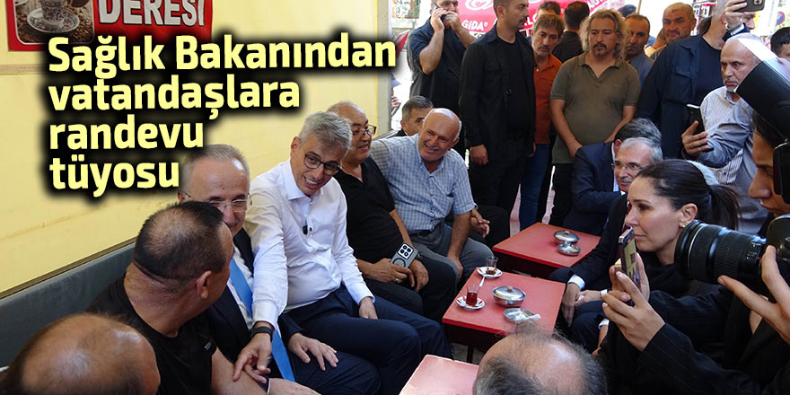 Sağlık Bakanı Memişoğlu'ndan vatandaşlara randevu tüyosu