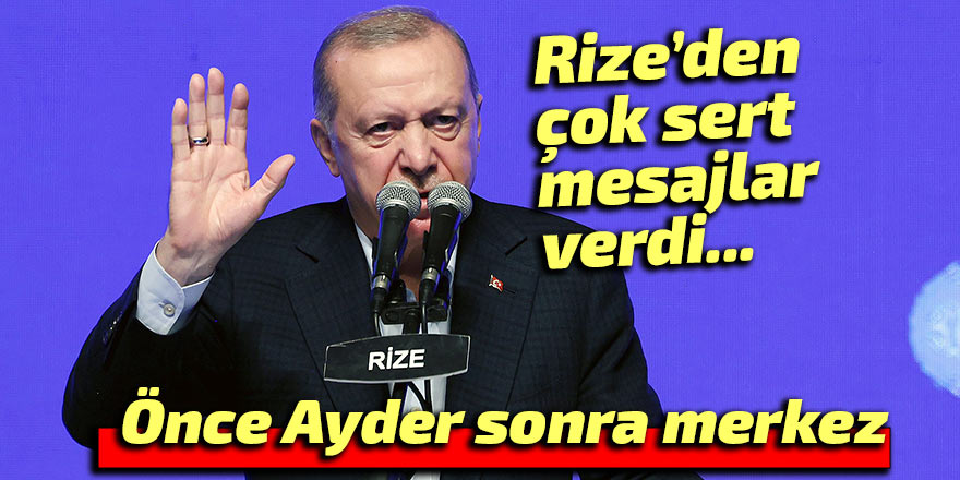 Önce Ayder ziyareti ardından meclis toplantısı