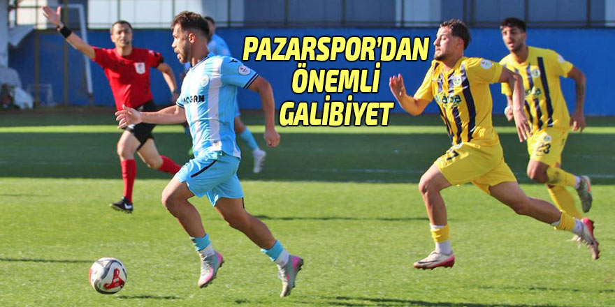Pazarspor seriye bağladı