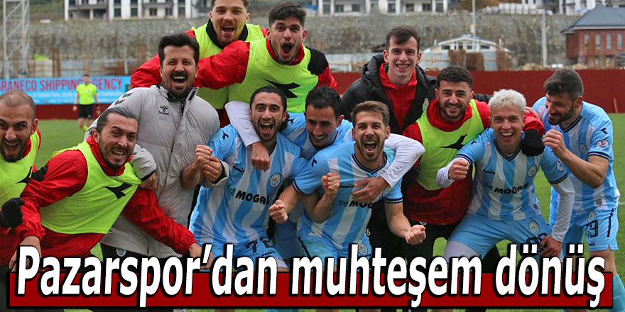 Pazarspor söke söke kazandı