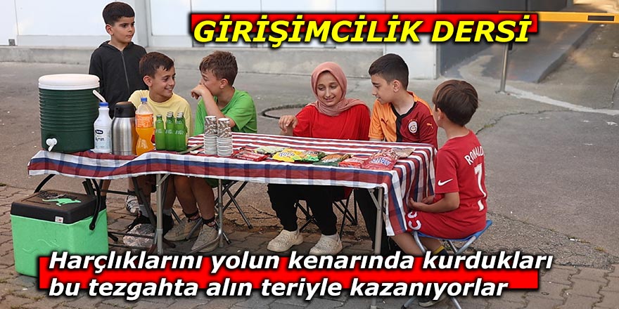 Rizeli miniklerden girişimcilik örneği