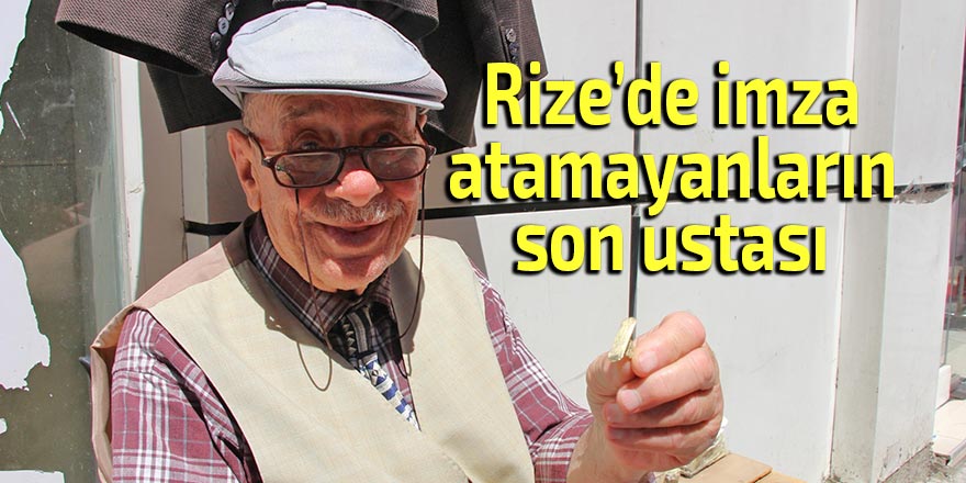 İmza atamayanların son ustası
