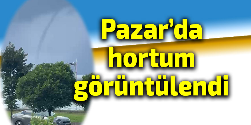 Karadeniz açıklarında hortum oluştu