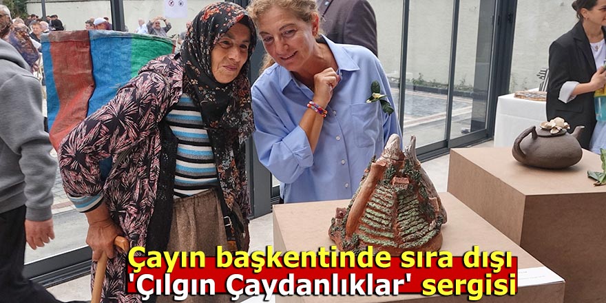 Çayın başkentinde sıra dışı 'Çılgın Çaydanlıklar' sergisi