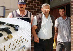 Çay paketlerinde silah kaçakçılığı!