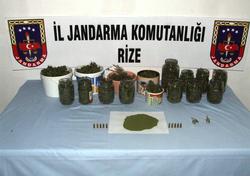 Rize'de uyuşturucu operasyonu
