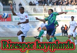 Rizespor kaybetmeye alıştı