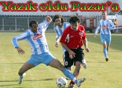 Pazarspor 90'da vuruldu