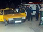 Rize'de taksici gasp edildi