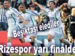 Rizespor kupada yari finalde