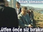 Maratonu silahla başlattılar!