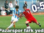 Pazarspor'dan en ağır yenilgi