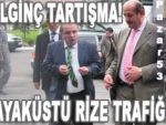 Rize trafiğine ilginç yaklaşımlar!