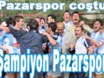 DSGLde Pazarspor şampiyon