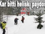 Heliski mevsimi sona erdi