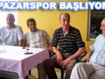 Pazarspor tesislerde toplandı