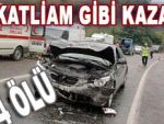 Bir feci kaza da Trabzon'da: 4 ölü