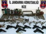 Rize'de silah kaçakçılığına darbe