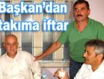 Başkan Yangından iftarlı veda