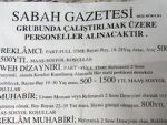 Gazeteye muhabir topluyordu!