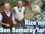 Rizenin son kesme taş ustaları