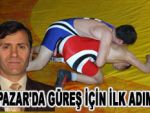 Pazar'da güreş hazırlıkları
