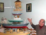 Emekli gemicinin maket tutkusu