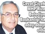 Cevat Çiçek MHP'den aday adayı