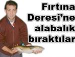 Fırtına deresine alabalık attılar!