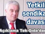 Sendika davasında erteleme