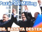 Pazar'da ilk miting AK Parti'den