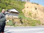 Rize'de heyelan, ev boşalttırdı