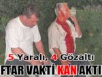 İftar vaktinde birbirlerine girdiler