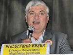 Prof. Beşer Pazar'da konuştu