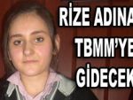 TBMM'de Rize'yi temsil edecek