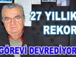 27 yıllık ilçe başkanı veda ediyor