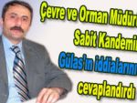 Gülas'ın iddialarını cevaplandırdı