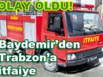 Baydemir'in itfaiye aracı olay oldu!