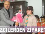 Pazarlı izcilerden sosyal ziyaretler