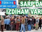 Sarp Kapısı'nda yolcu trafiği yüzde 57 arttı