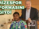 Rizespor'a Nijerya'dan takviye