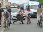 Pazar'da pedallar şenlik için döndü