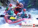 Araplar'ın Rize'de rafting keyfi