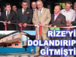 Rize'yi dolandıran Akyüz, tutuklandı