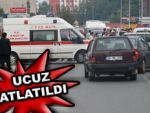 Pazar'da trafik kazası: 1 yaralı