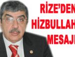 MHP EKİBİNDEN RİZE'DE MESAJ